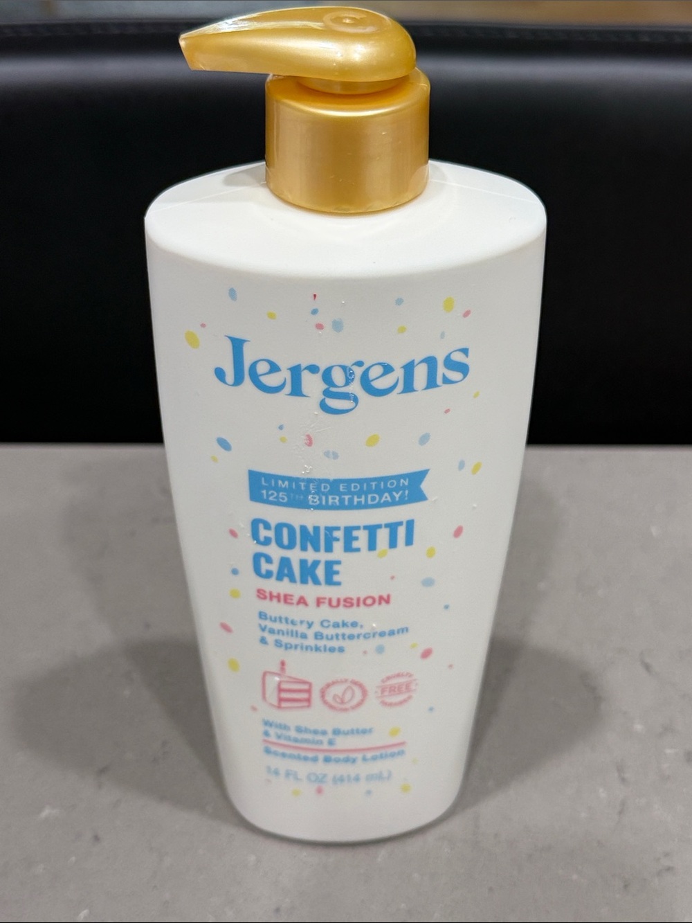 Jurgens Confetti Cake Lotion